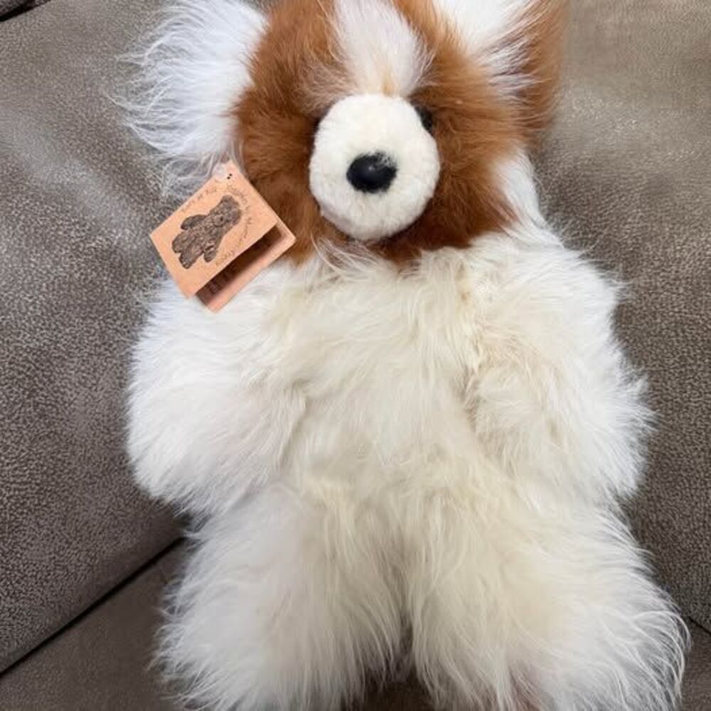 Handmade 100% Alpaca Fur Teddy Bear – Genuine Peruvian Alpaca